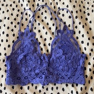 Free People Purple Adella Bralette